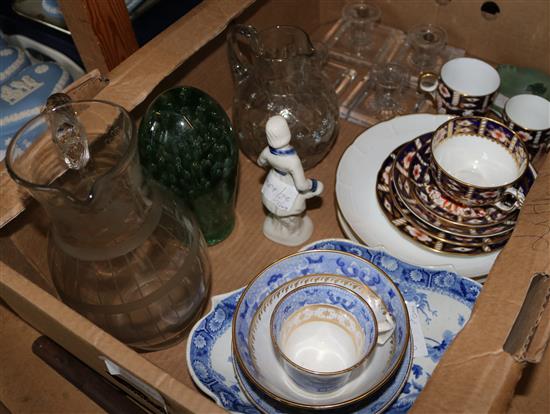 A quantity of decorative China including Crown Derby